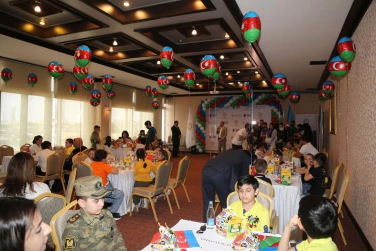 Uşaqların Beynəlxalq Müdafiəsi Günü şəhid övladları ilə keçirildi — FOTO