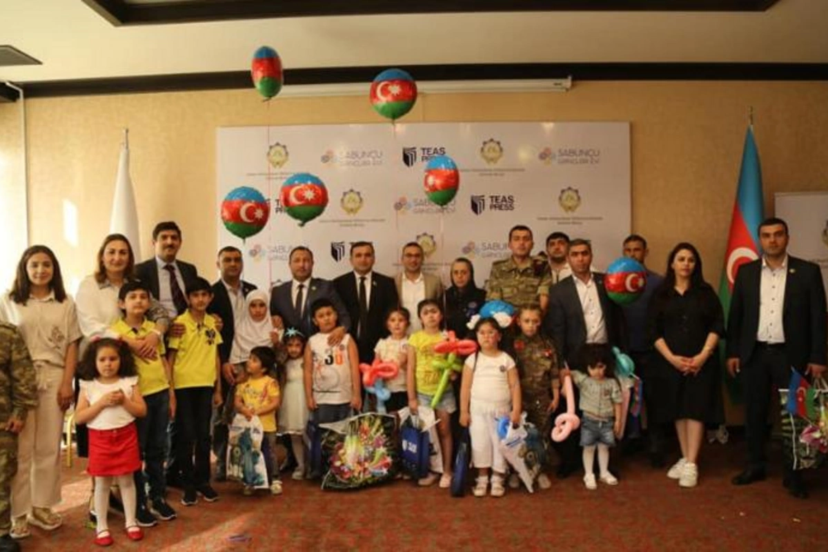 Şəhid və Vətən müharibəsi əlillərinin övladlarının uşaqlar günü qeyd olundu — FOTOLAR