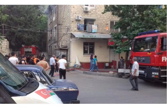 SON DƏQİQƏ! Azərbaycanda yataqxana yanır — FOTO