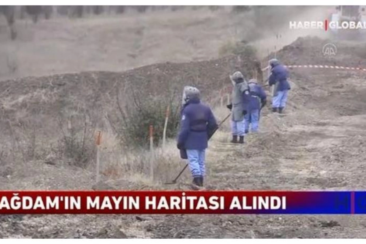 “Haber Global” Ağdamın mina xəritələrinin Ermənistandan alınması ilə bağlı süjet hazırladı — VİDEO
