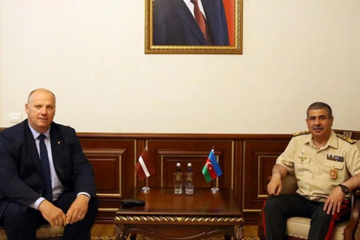 Zakir Həsənov Latviyanın NATO PA-dakı nümayəndə heyətinin üzvü ilə görüşdü