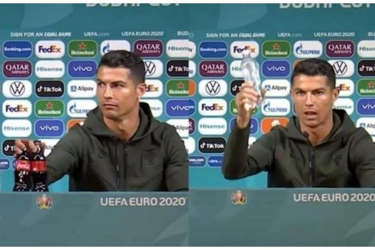 UEFA-dan futbolçulara tələb: Masadakı içki şüşələrinə toxunmayın