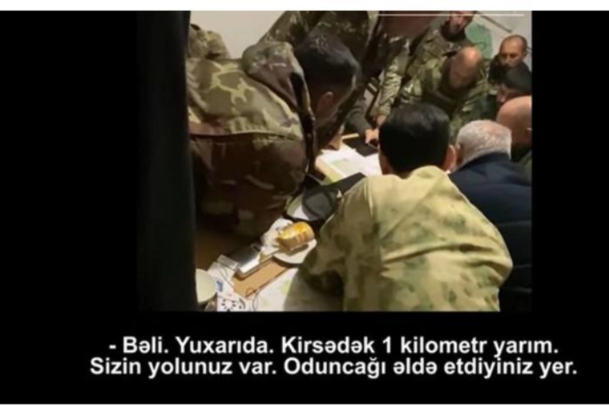 Şuşa əməliyyatından əvvəl erməni bunkerindən görüntülər — VİDEO