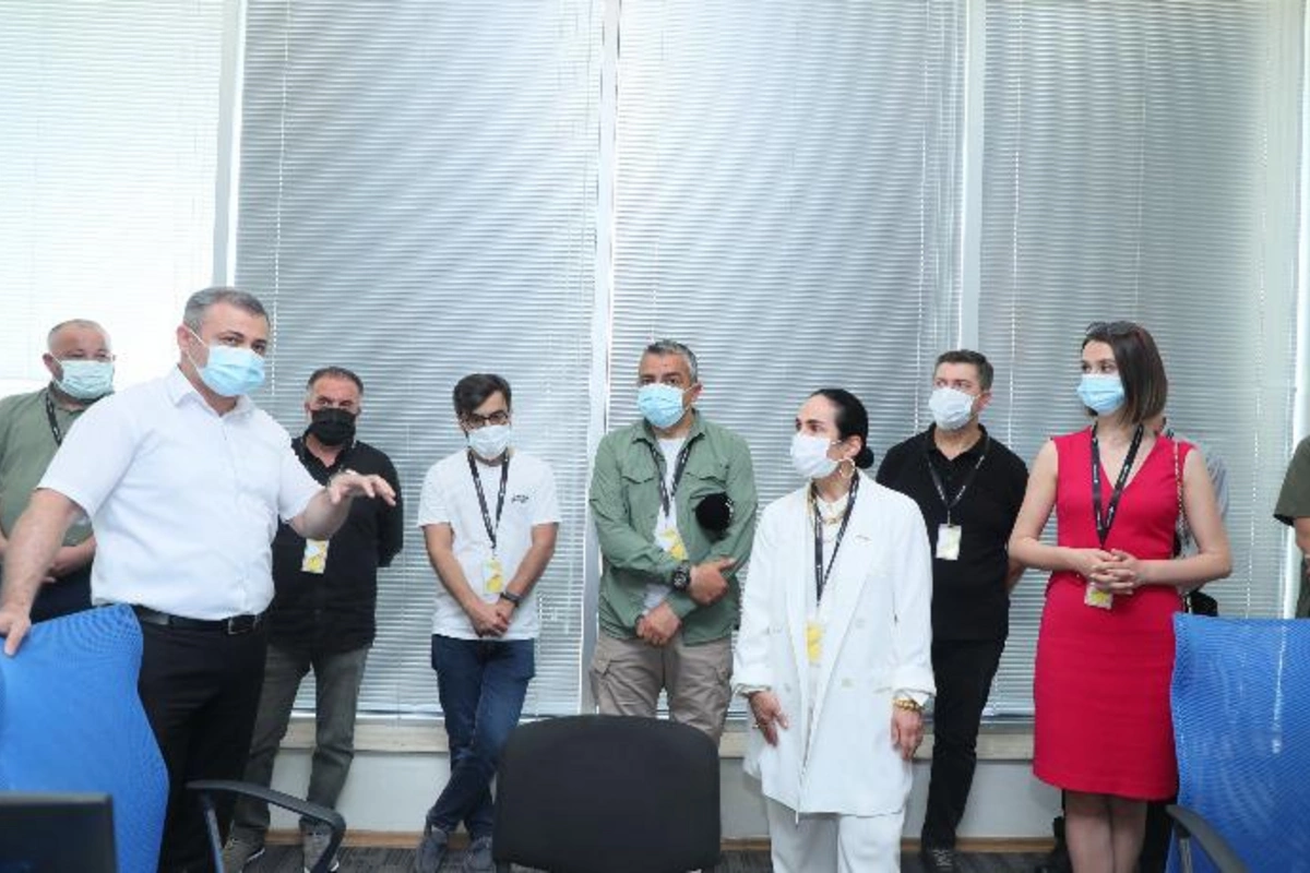 Tanınmış türkiyəli media mütəxəssisləri AzTV-də — FOTOLAR