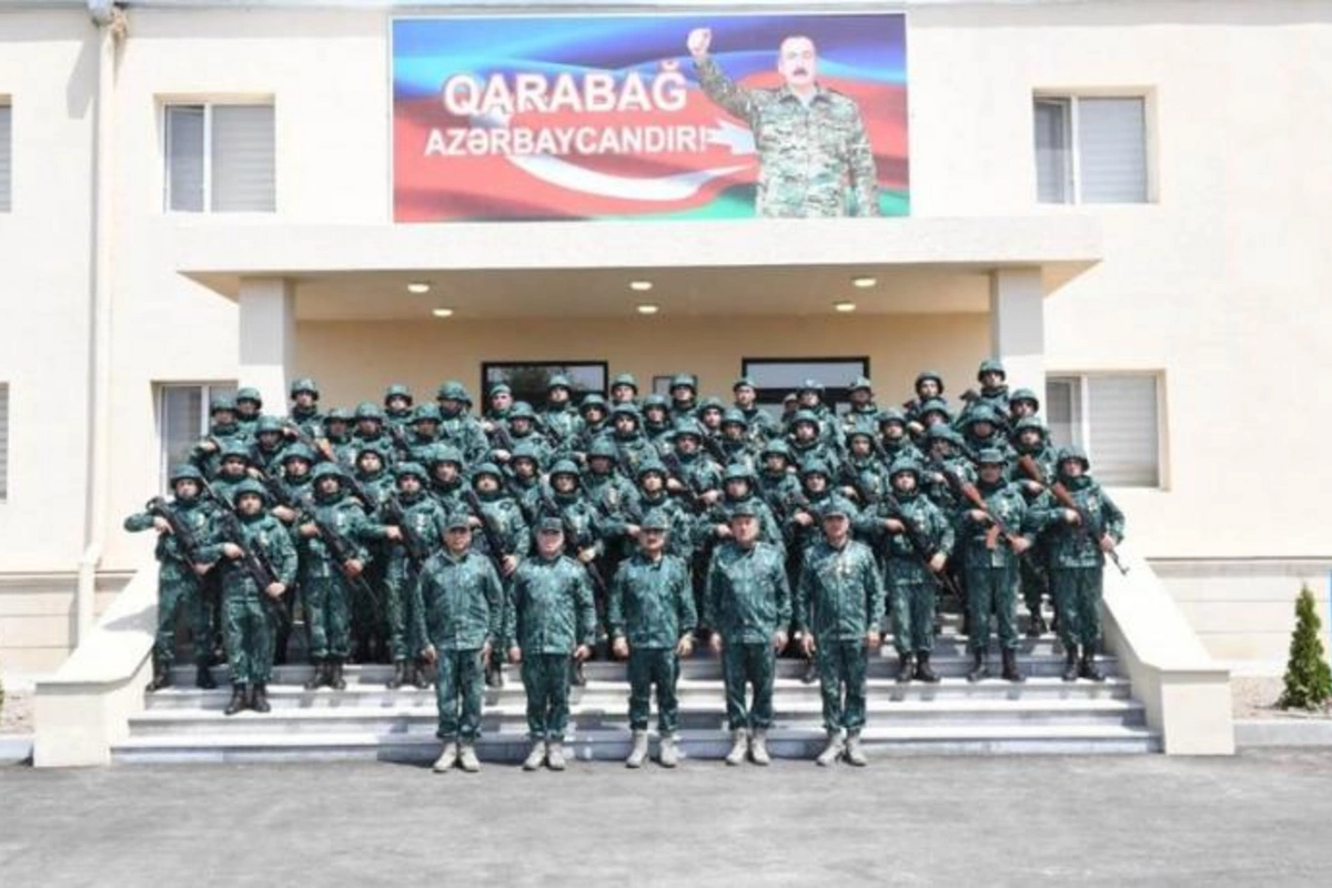 Ermənistanla sərhəddə daha bir hərbi hissə fəaliyyətə başladı — FOTOLAR