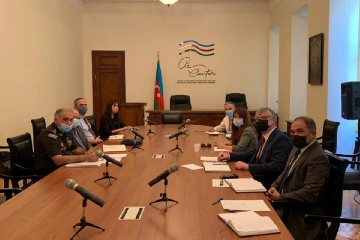 Minalardan və partlamamış hərbi sursatlardan təmizləmə üzrə İşçi Qrupun iclası keçirildi