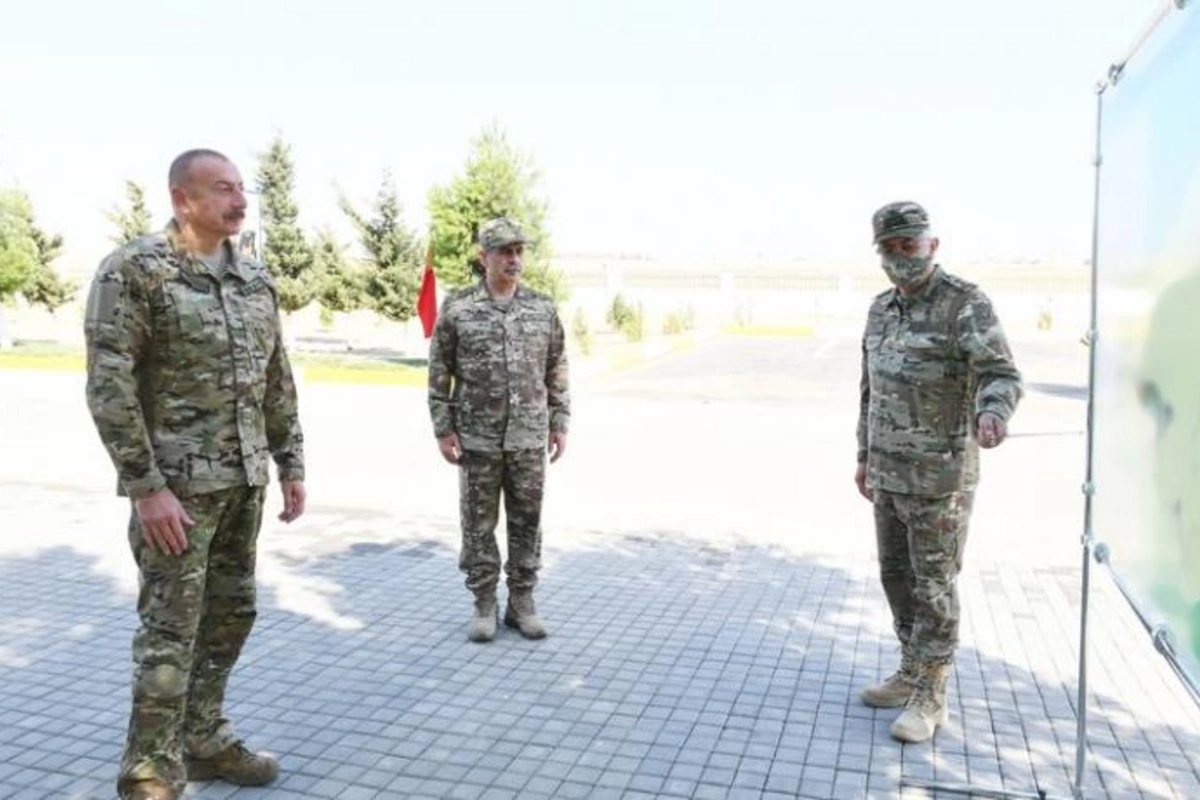 Prezident Hərbi Hava Qüvvələrinin yeni hərbi şəhərciyində oldu — YENİLƏNİB