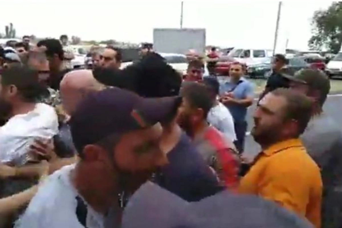 Ermənistanda kəndlilər su tələbi ilə etiraz aksiyası keçirdilər