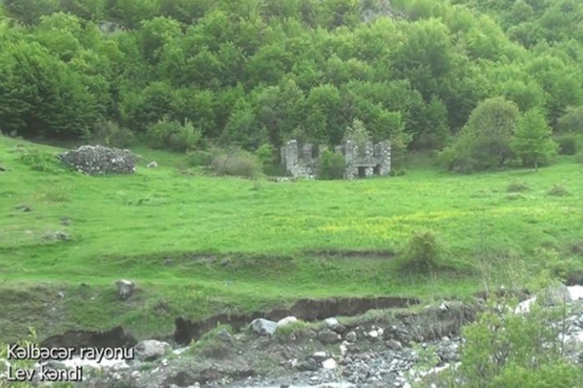 Kəlbəcərin Lev kəndindən görüntülər — VİDEO