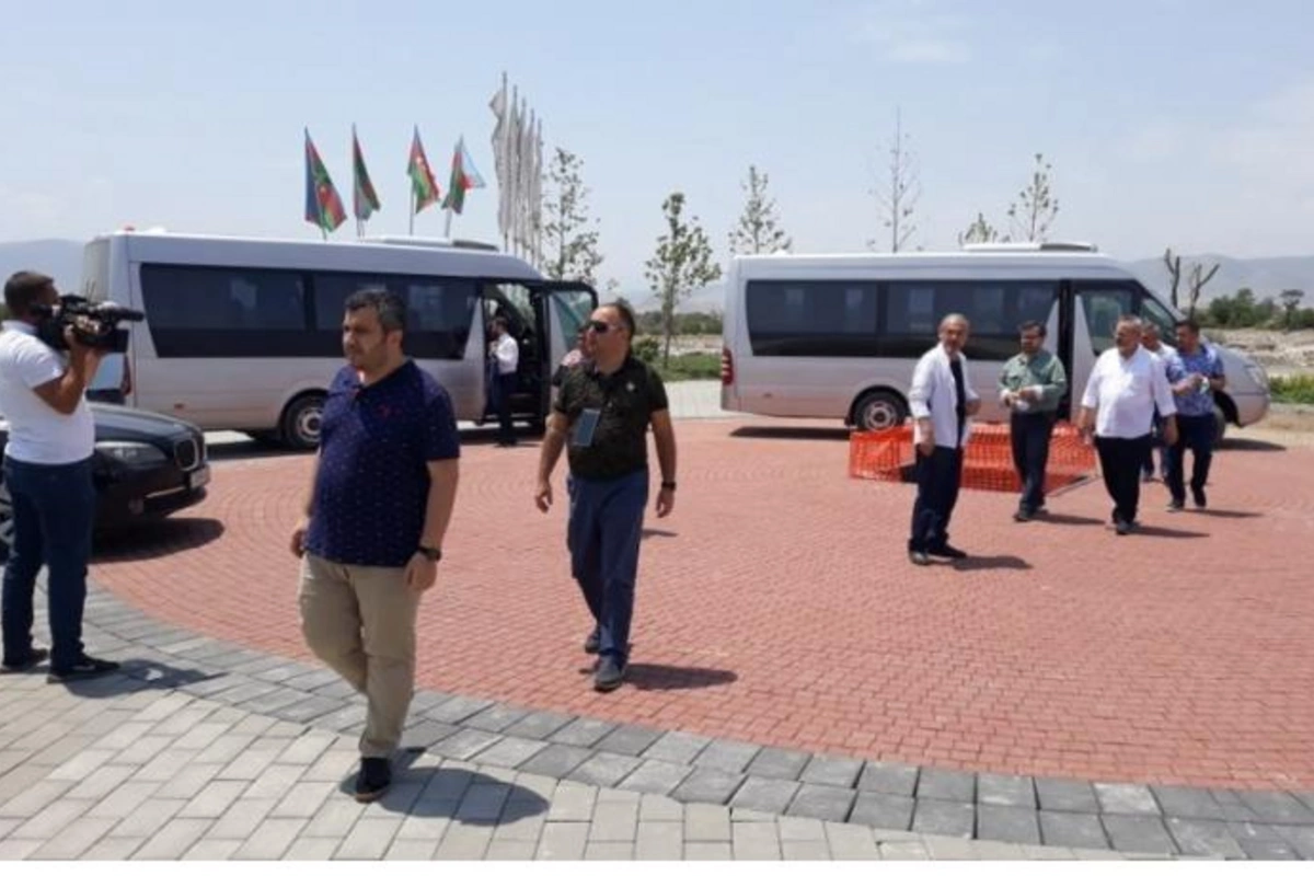 Türkiyənin faktaraşdırıcı missiyasının Ağdama səfəri başladı — FOTOLAR