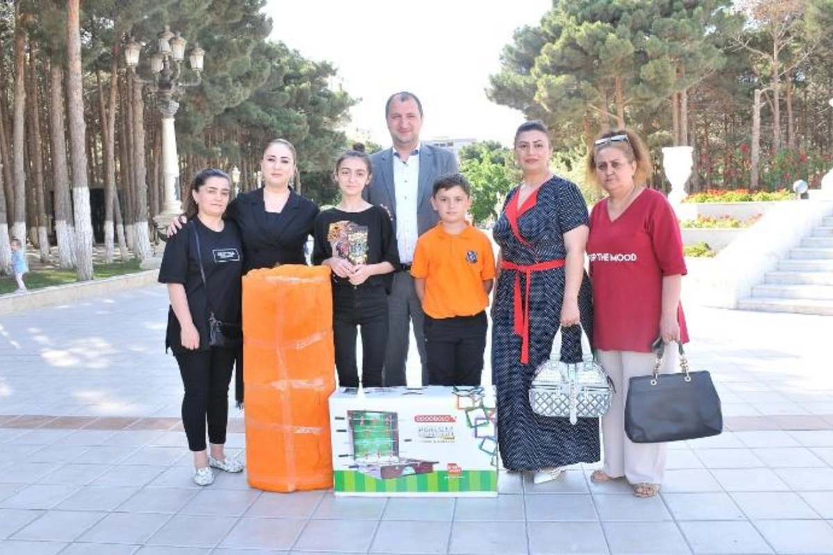 Abşeronda növbəti dəfə şəhid övladları sevindirildi — FOTOLAR