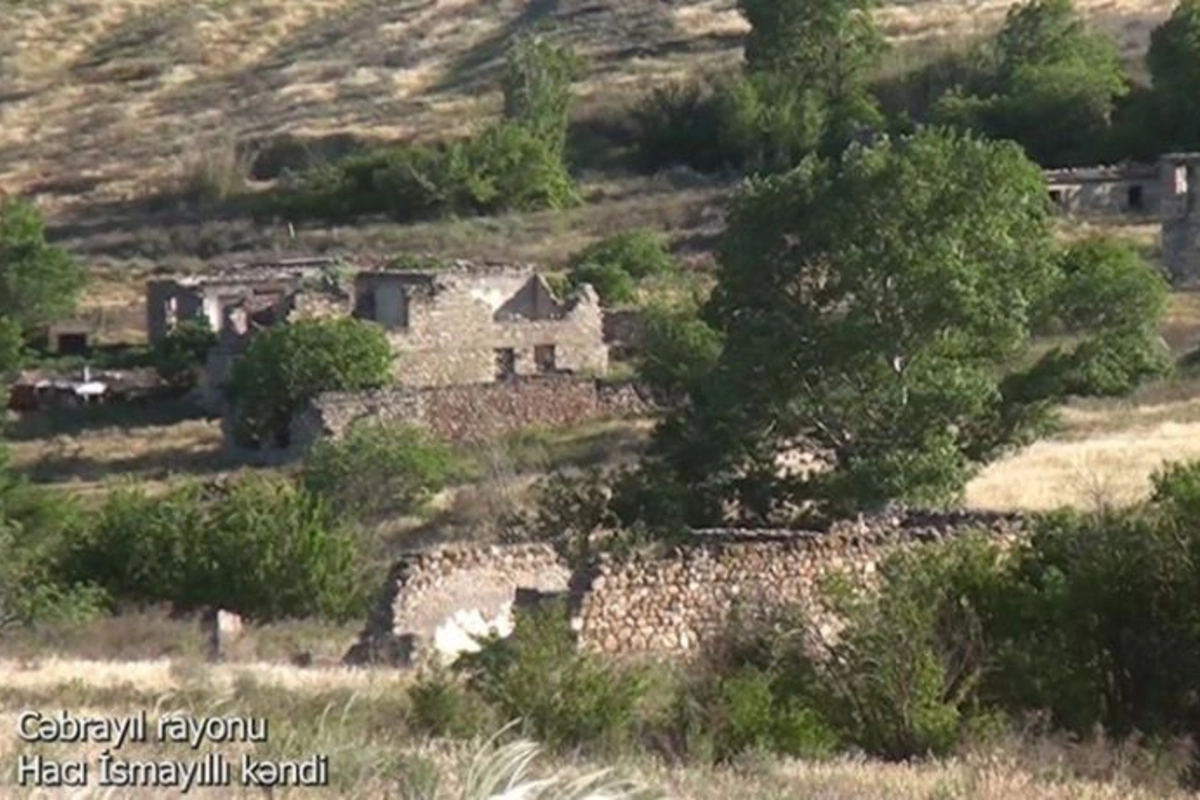 Cəbrayılın Hacı İsmayıllı kəndinin görüntüləri — VİDEO