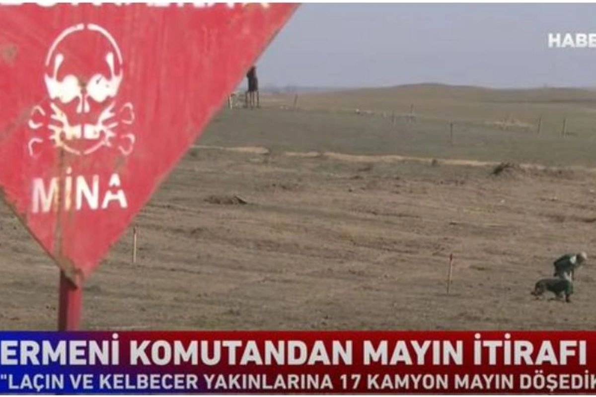 “Haber Global” ermənilərin Laçın və Kəlbəcərdə mina basdırmaları ilə bağlı süjet hazırladı — VİDEO