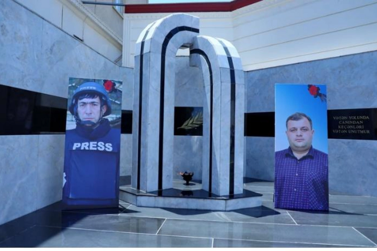 Məhərrəm İbrahimov və Sirac Abışovun xatirəsi əbədiləşdirildi — FOTOLAR
