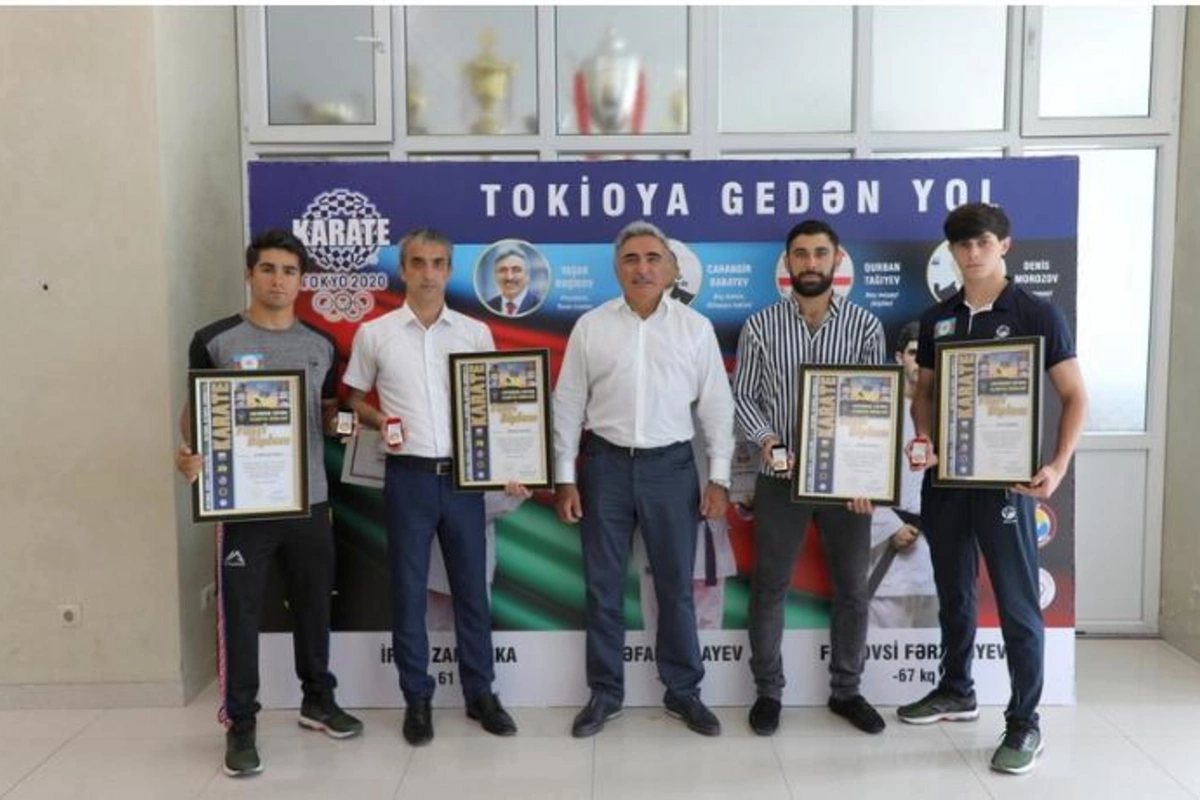 Bir qrup karateçiyə idman ustası dərəcəsi verildi