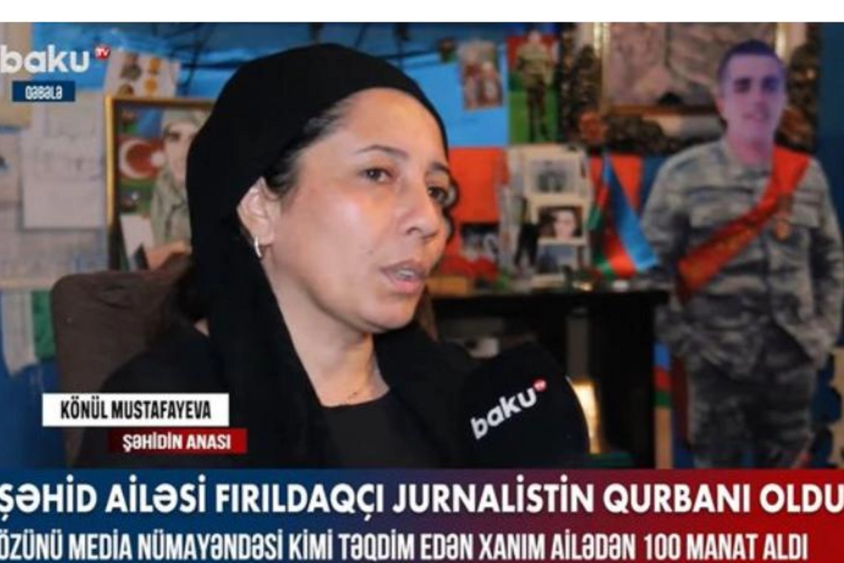 Şəhid ailəsi fırıldaqçı jurnalistin qurbanı oldu — VİDEO
