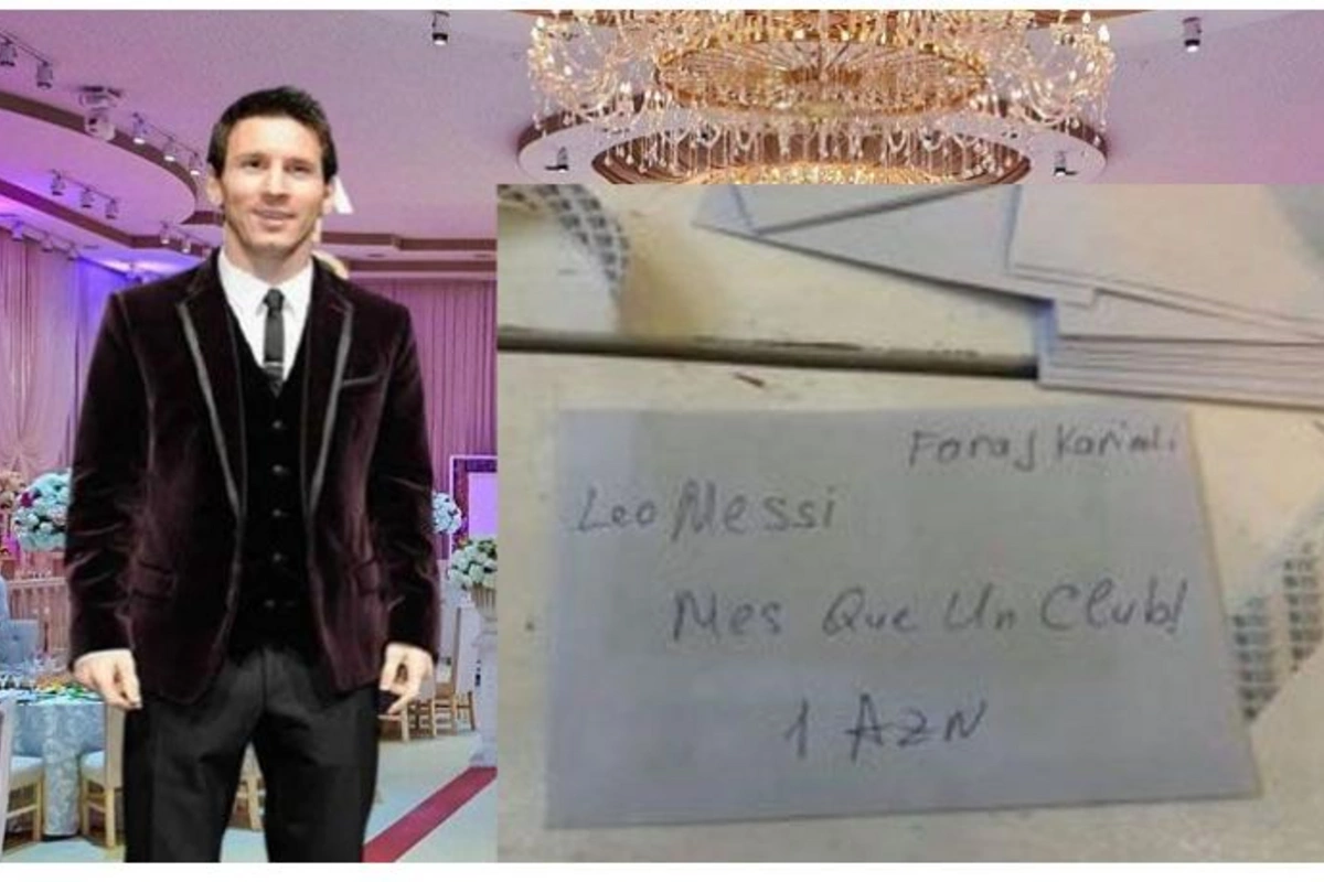 Azərbaycanda Messinin adından toylara pul yazdıran kimdir? — FOTOLAR