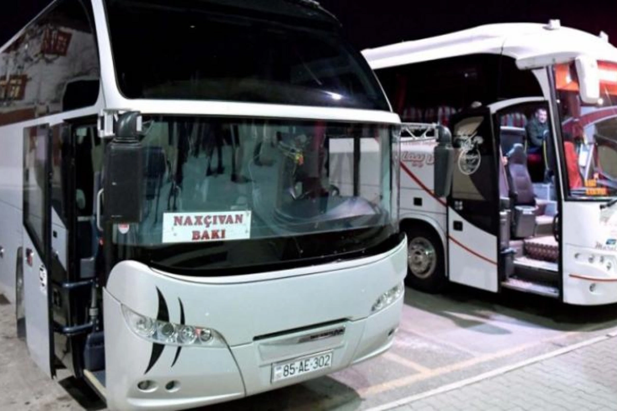 Naxçıvan-Bakı-Naxçıvan avtobusları işə başlayır