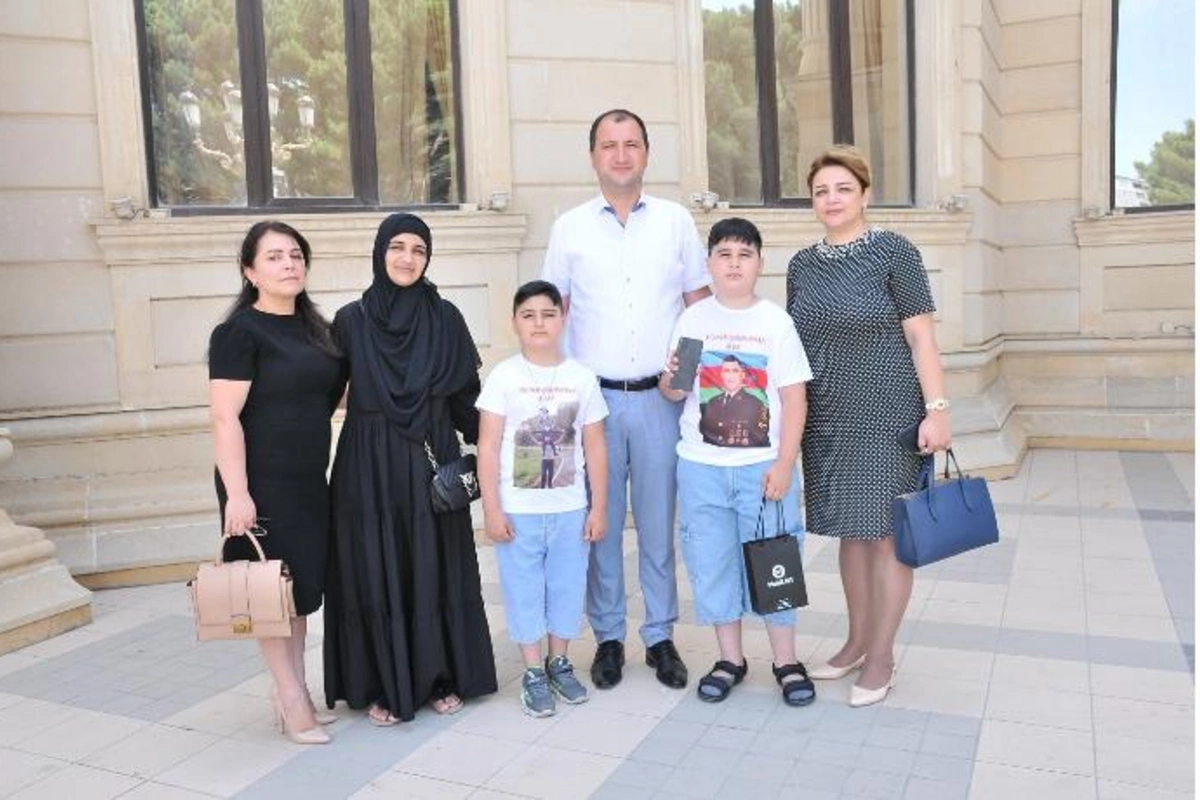 Şəhid övladı arzusuna çatdı — FOTOLAR