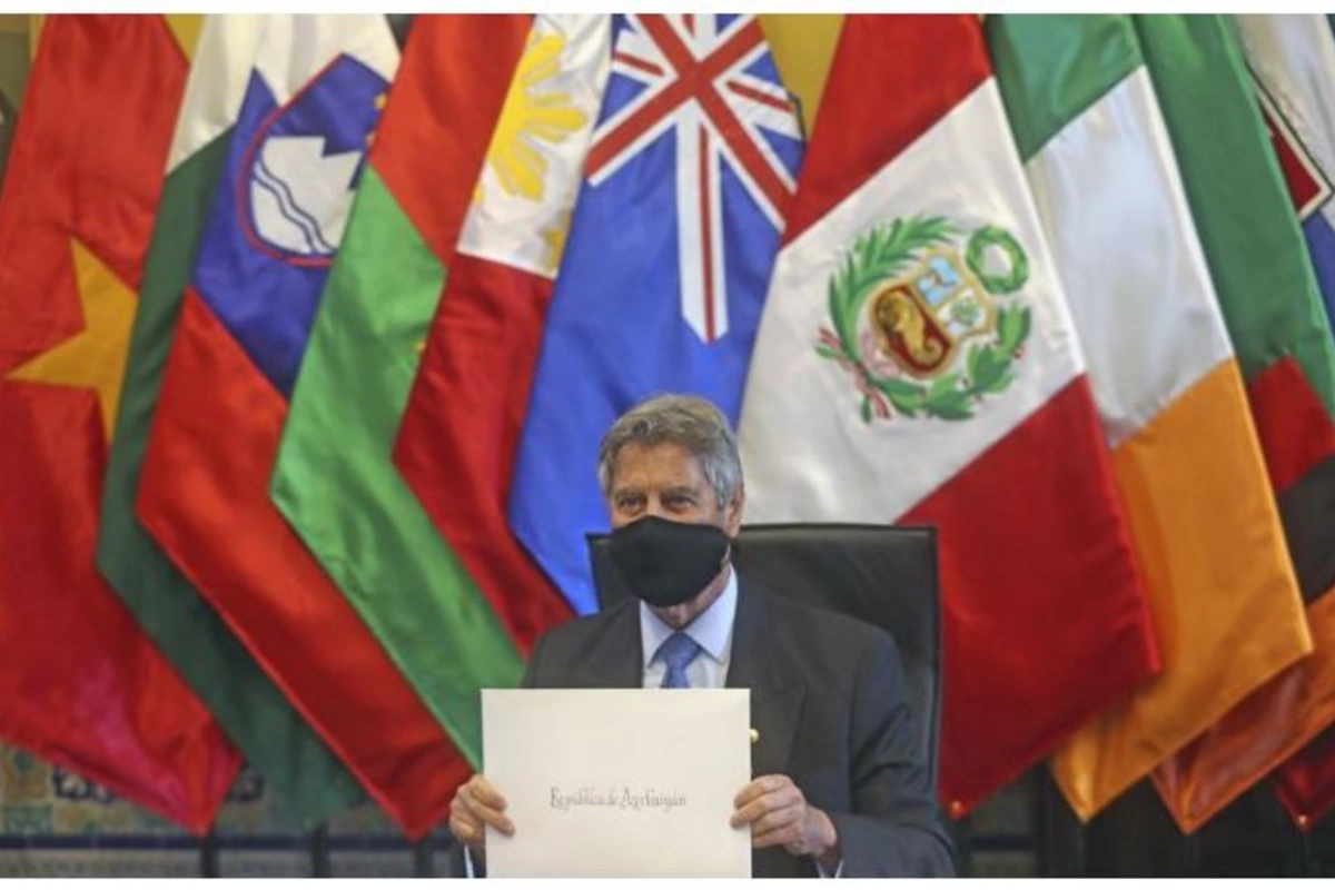 Peru prezidenti Azərbaycan səfirinin etimadnaməsini qəbul etdi — FOTO
