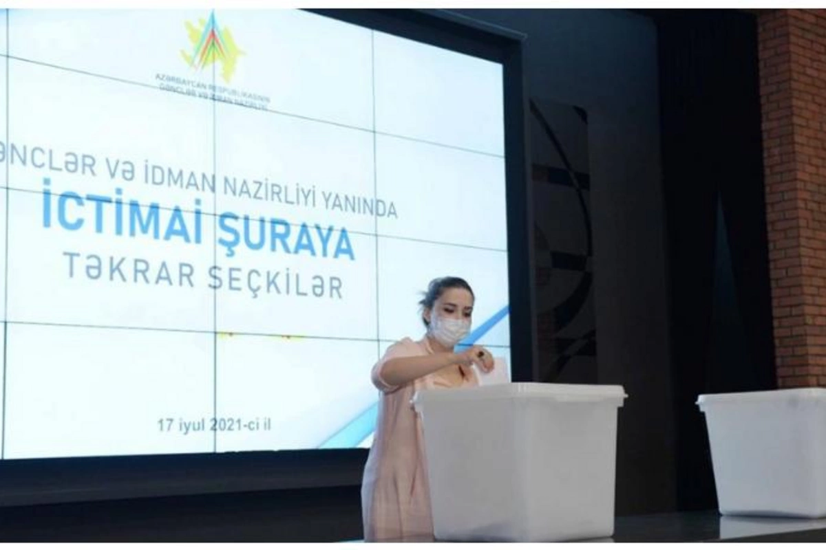Gənclər və İdman Nazirliyi yanında İctimai Şuraya təkrar seçkilər keçirildi