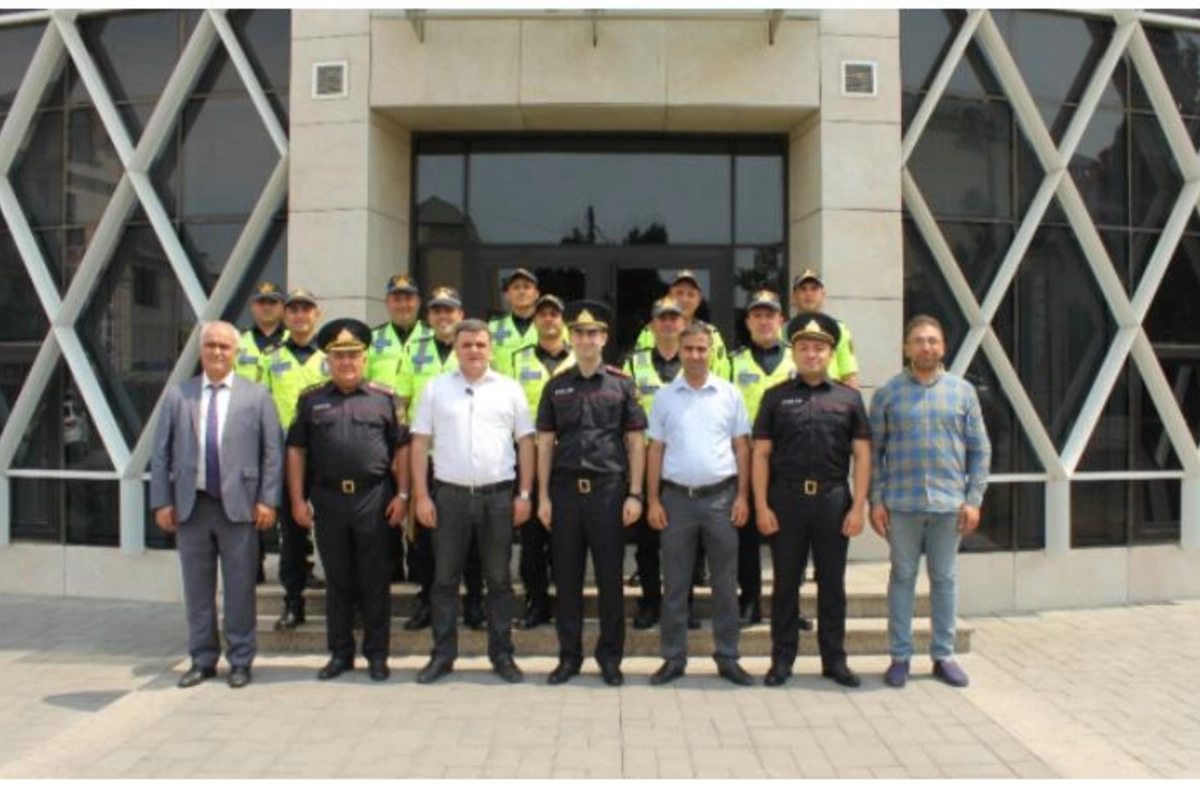 Xidmətdə fərqlənən yol polisi əməkdaşlarına Təşəkkürnamə verildi — VİDEO
