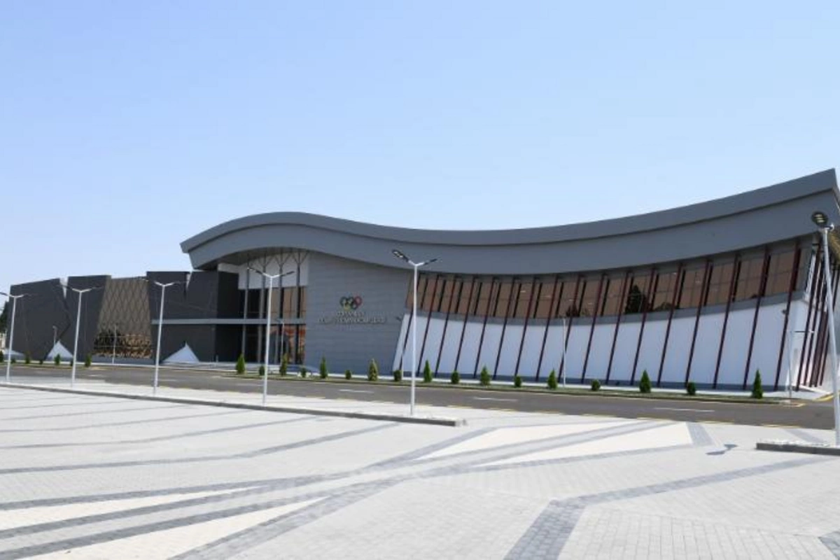 Goranboy Olimpiya İdman Kompleksinin açılışı oldu — FOTOLAR