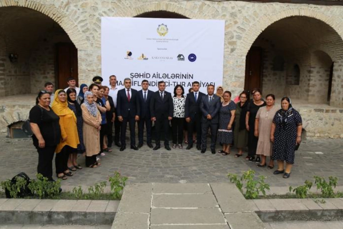 Şəkidə şəhid ailələrinin I maarifləndirici-tur aksiyası keçirildi — FOTOLAR