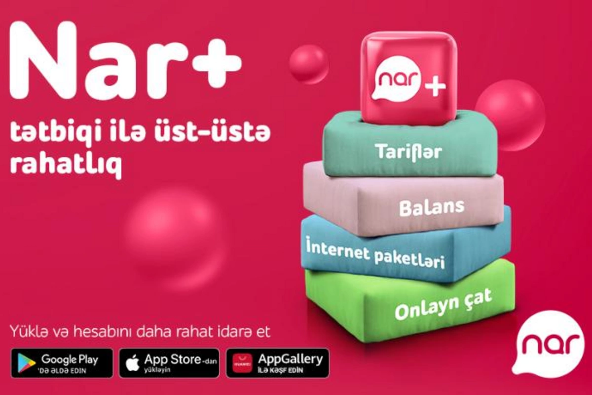 “Nar+” tətbiqi ilə abunəçilər balanslarını avtomatik artıra biləcəklər