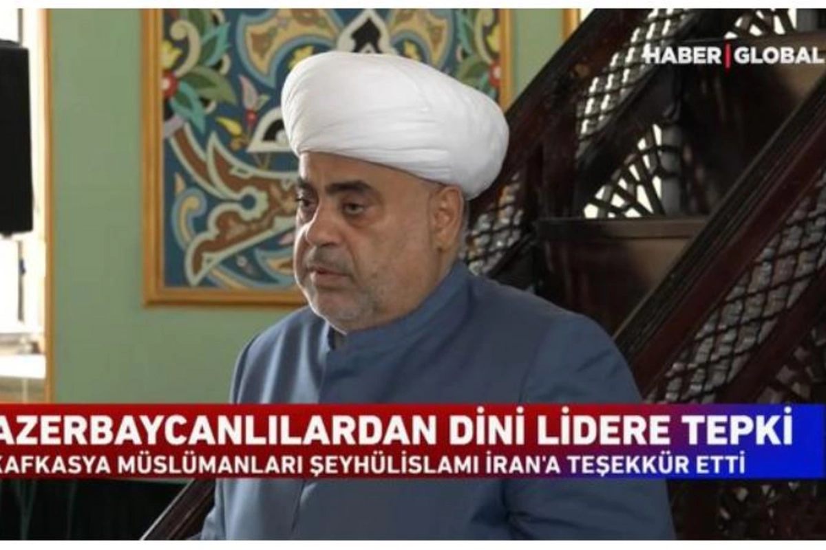 “Haber Global”: “Azərbaycan dini liderinin absurd açıqlamasına reaksiyalar artmaqda davam edir” — VİDEO