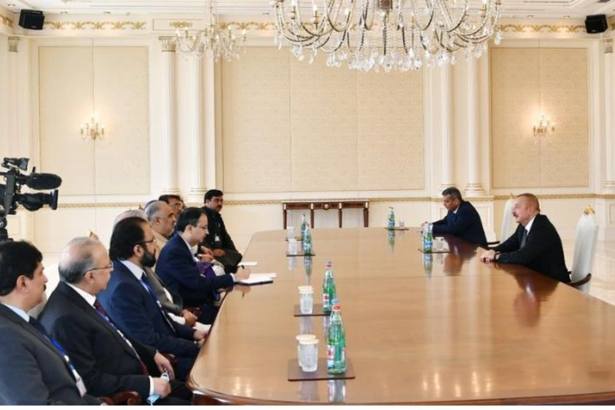 Prezident Pakistan Milli Assambleyasının sədrini qəbul etdi — YENİLƏNİB