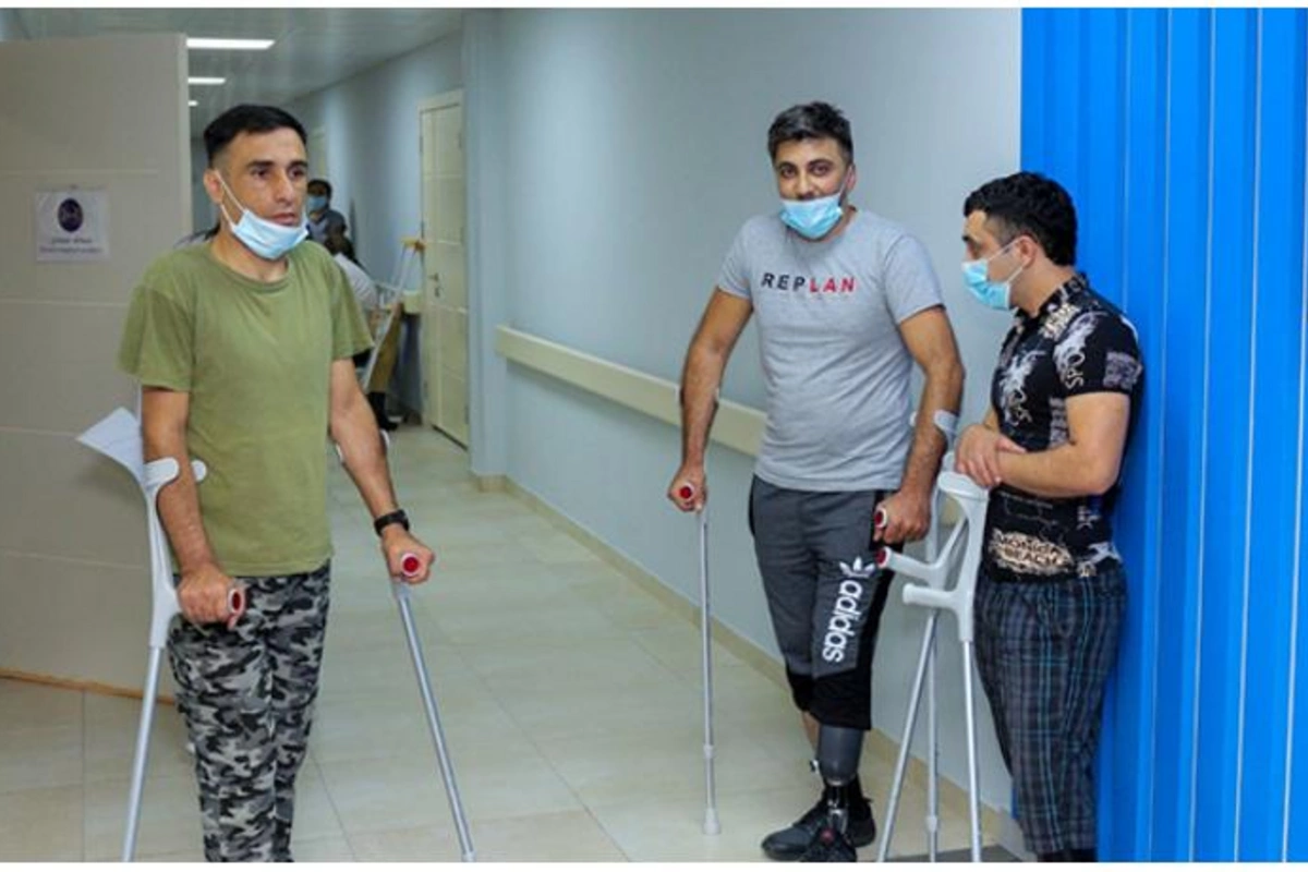 Bir qrup qazi yüksək texnologiyalı protezlərlə təmin olundu — FOTO
