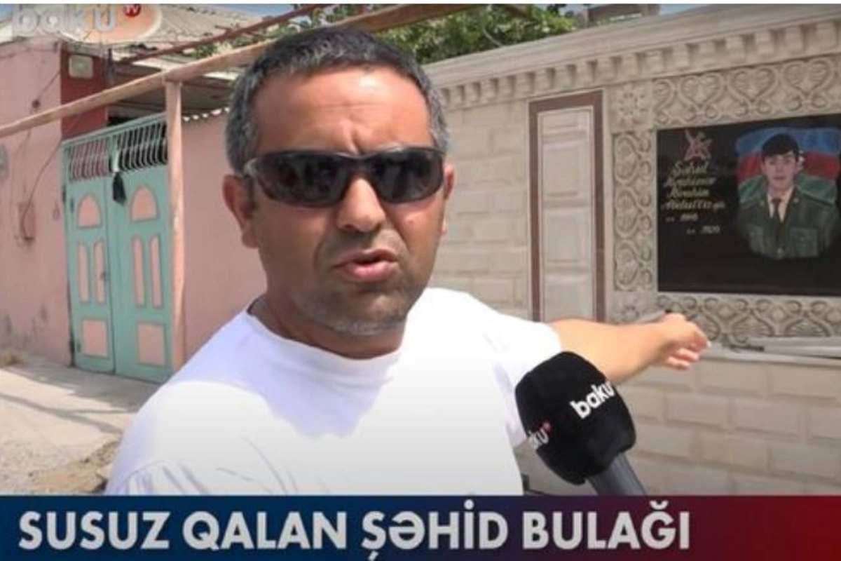 Binəqədidə susuz qalan şəhid bulağı — VİDEO