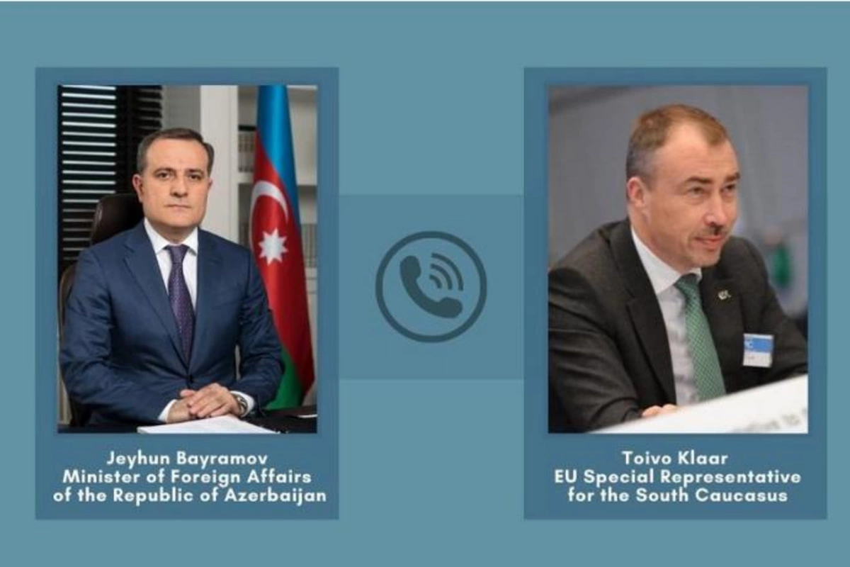 Ceyhun Bayramov Aİ-nin xüsusi nümayəndəsi ilə sərhəddəki gərginliyi müzakirə etdi
