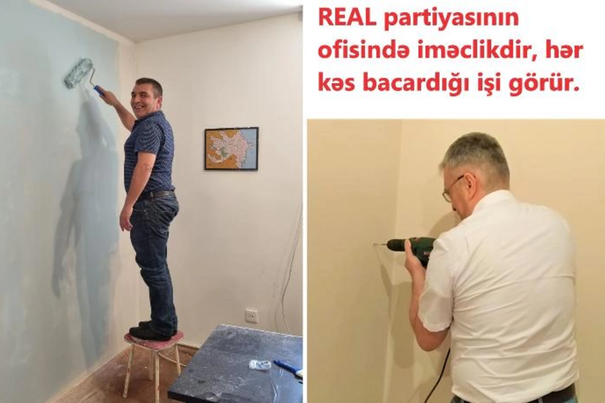 Partiya sədri ustalıq etdi — FOTO