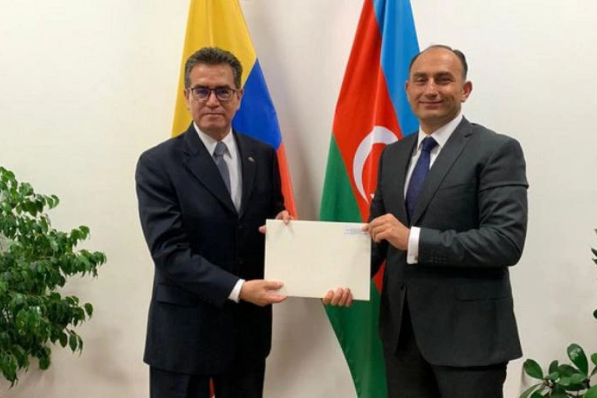 Kolumbiya Prezidenti Azərbaycan səfirinin etimadnaməsini qəbul etdi