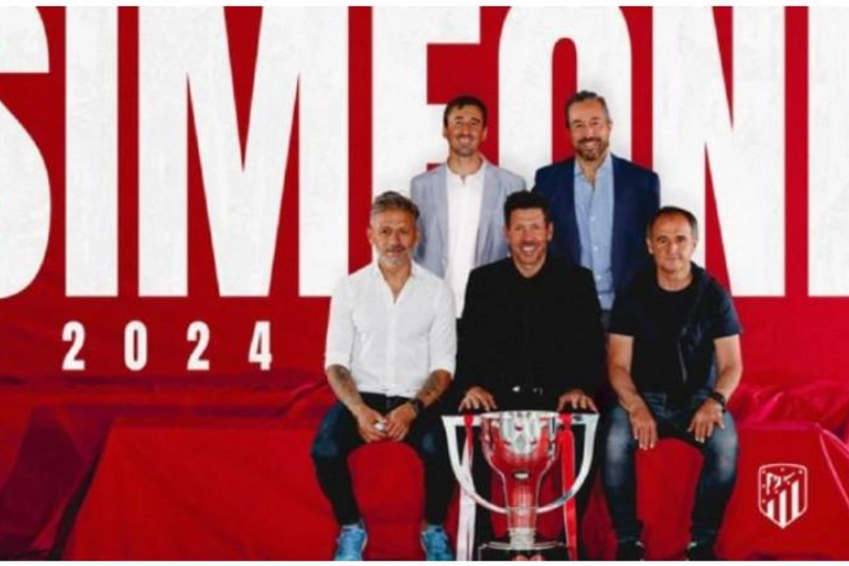 Atletiko Simeone ilə müqaviləni uzatdı