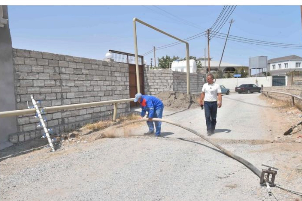 Bakıda su xəttinə qanunsuz qoşulma ilə bağlı cinayət işi açıldı