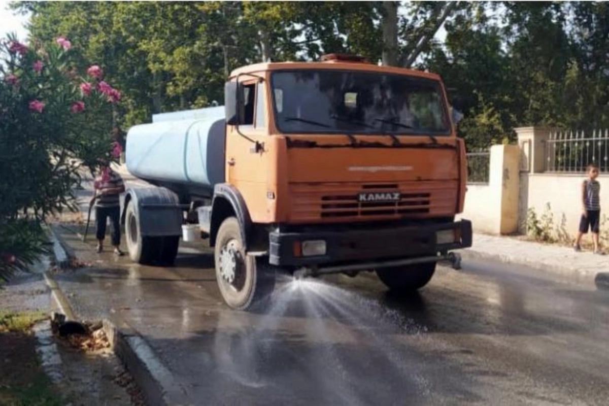 Füzuli rayonunda dezinfeksiya işləri gücləndirildi — FOTOLAR