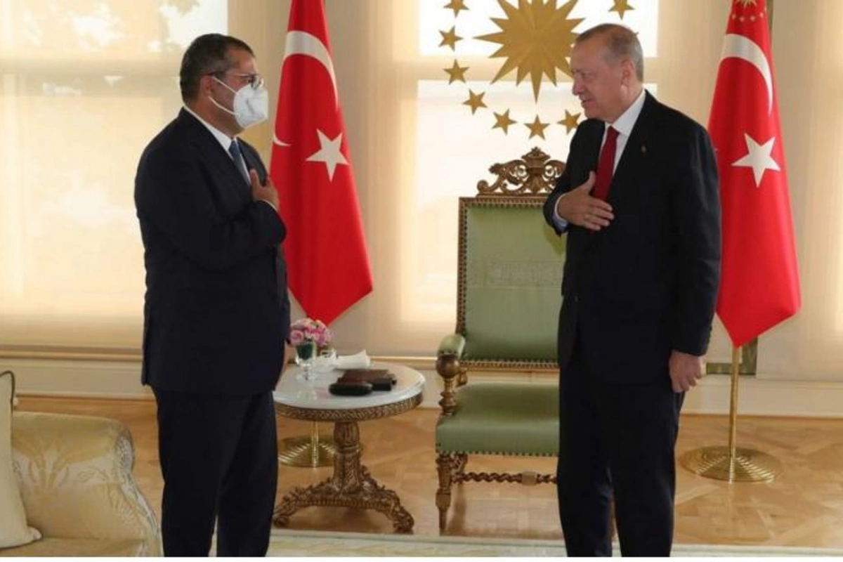 Ərdoğan diplomatik fəaliyyəti başa çatan Azərbaycan səfirini qəbul etdi