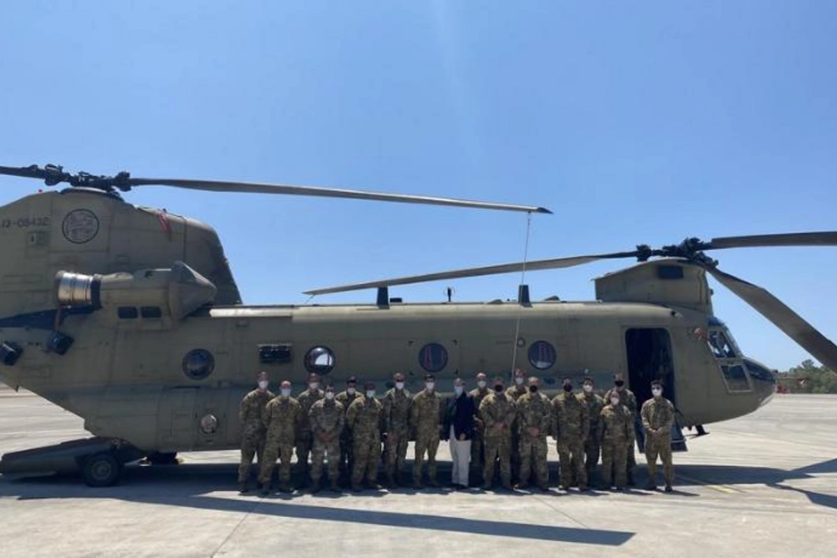 ABŞ yanğınlarla mübarizə üçün Türkiyəyə 2 helikopter göndərdi