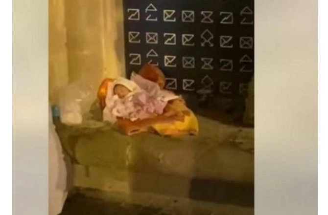 Bakıda körpəsini səkiyə atıb patı qəbul edən qadın nüfuzlu şəxsin MƏŞUQƏSİ İMİŞ — FOTO