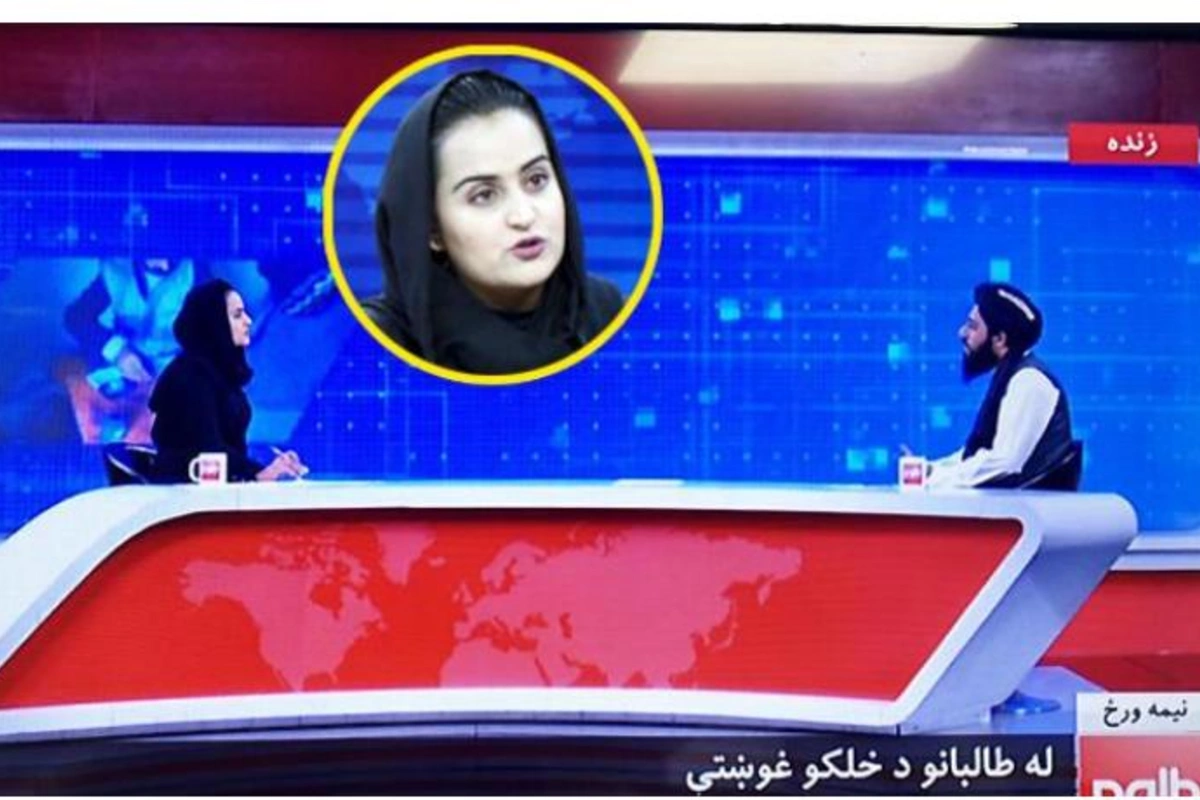 Taliban efirə qadın çıxardı... — DÜNYA ŞOKDA