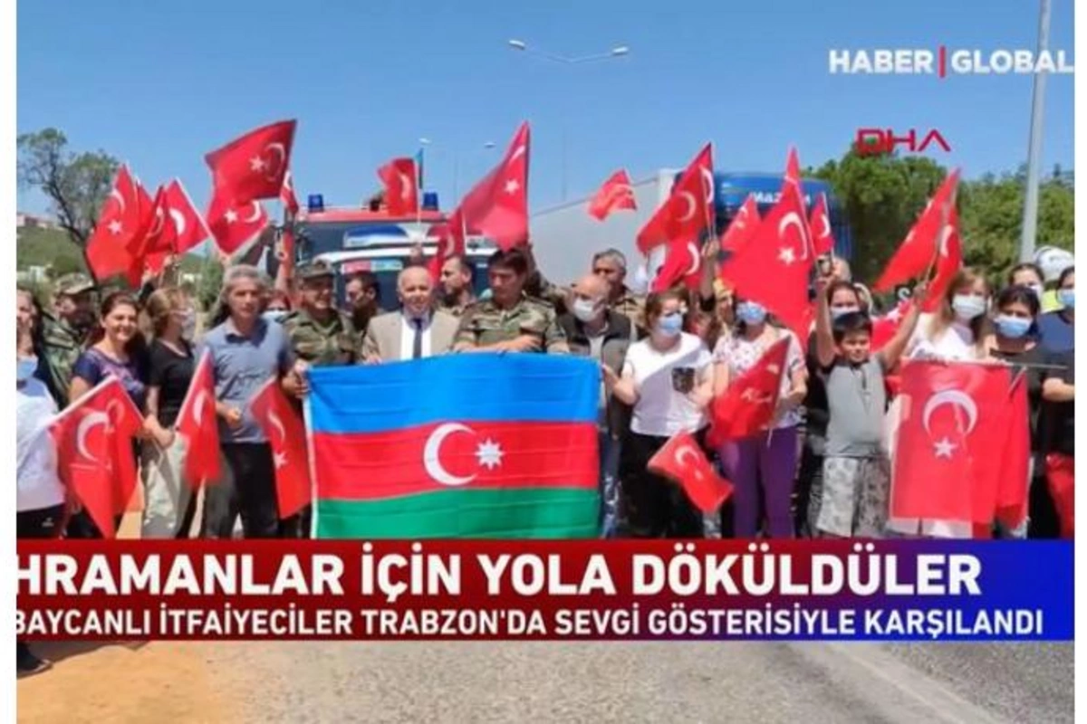 “Haber Global”dan vətənə qayıdan yanğınsöndürənlərimizlə bağlı reportaj: “Bütün Türkiyə duyğulandı”