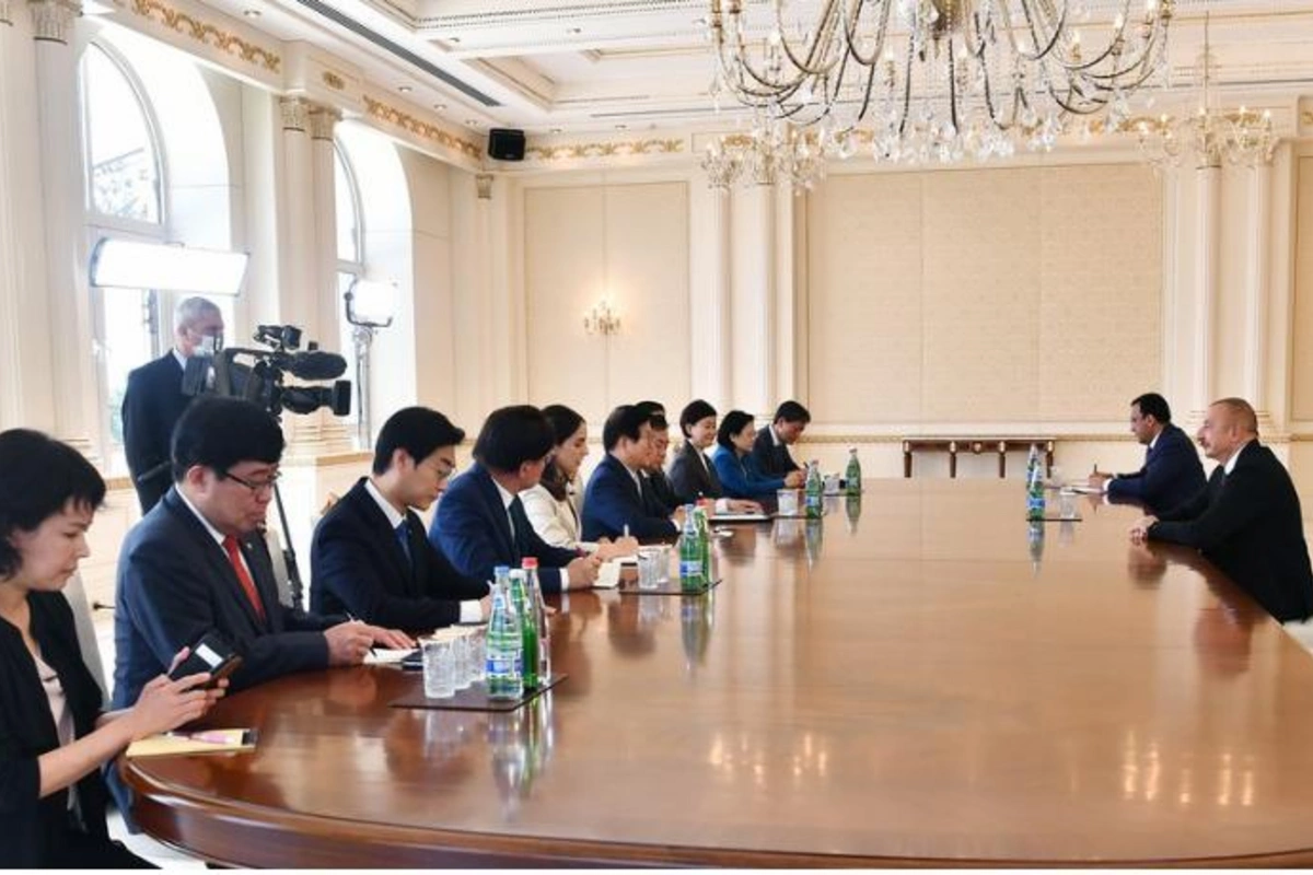 İlham Əliyev Koreya Milli Assambleyasının sədrini qəbul etdi — YENİLƏNİB