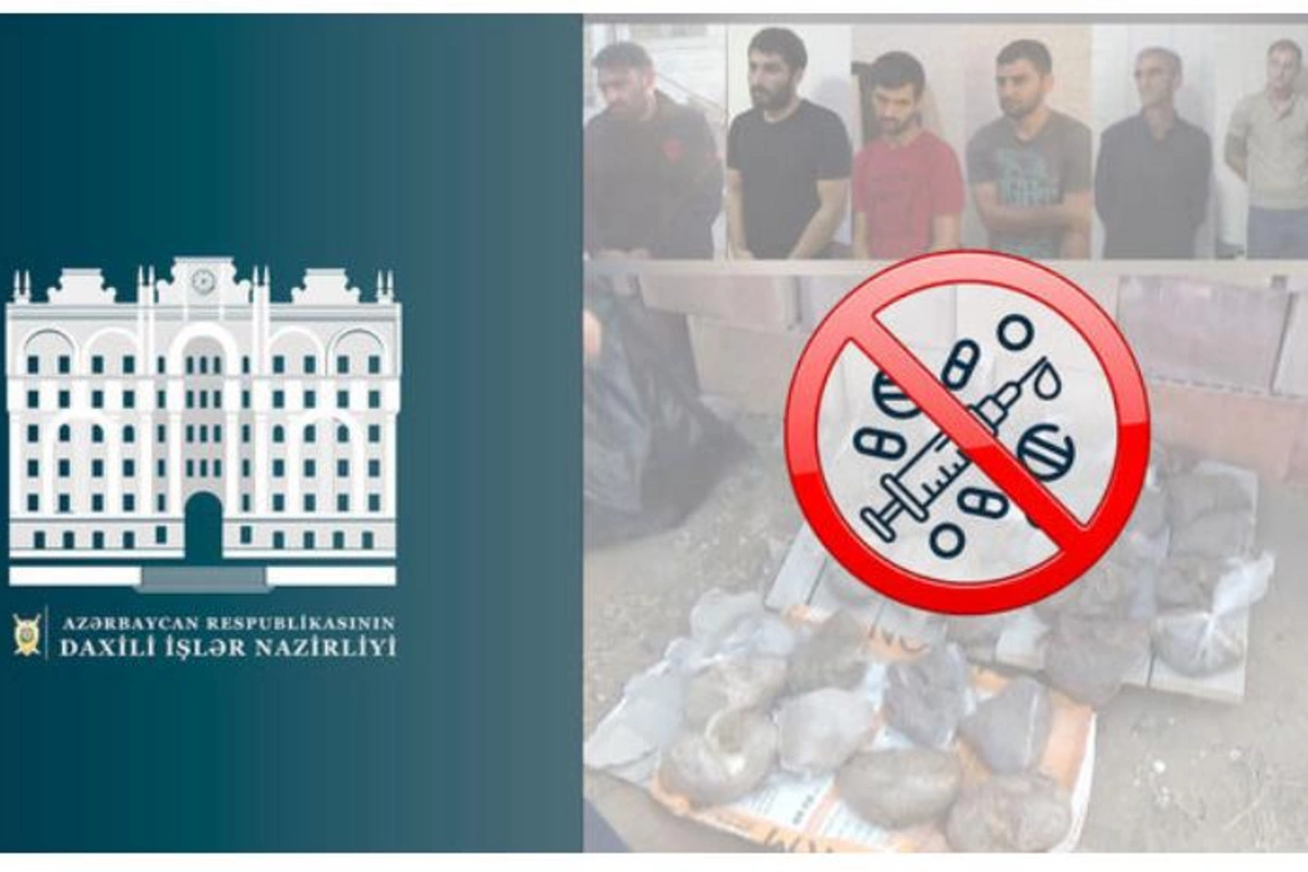Polis 40 kq-dan artıq heroin və metamfetamini dövriyyədən çıxardı — VİDEO+FOTO
