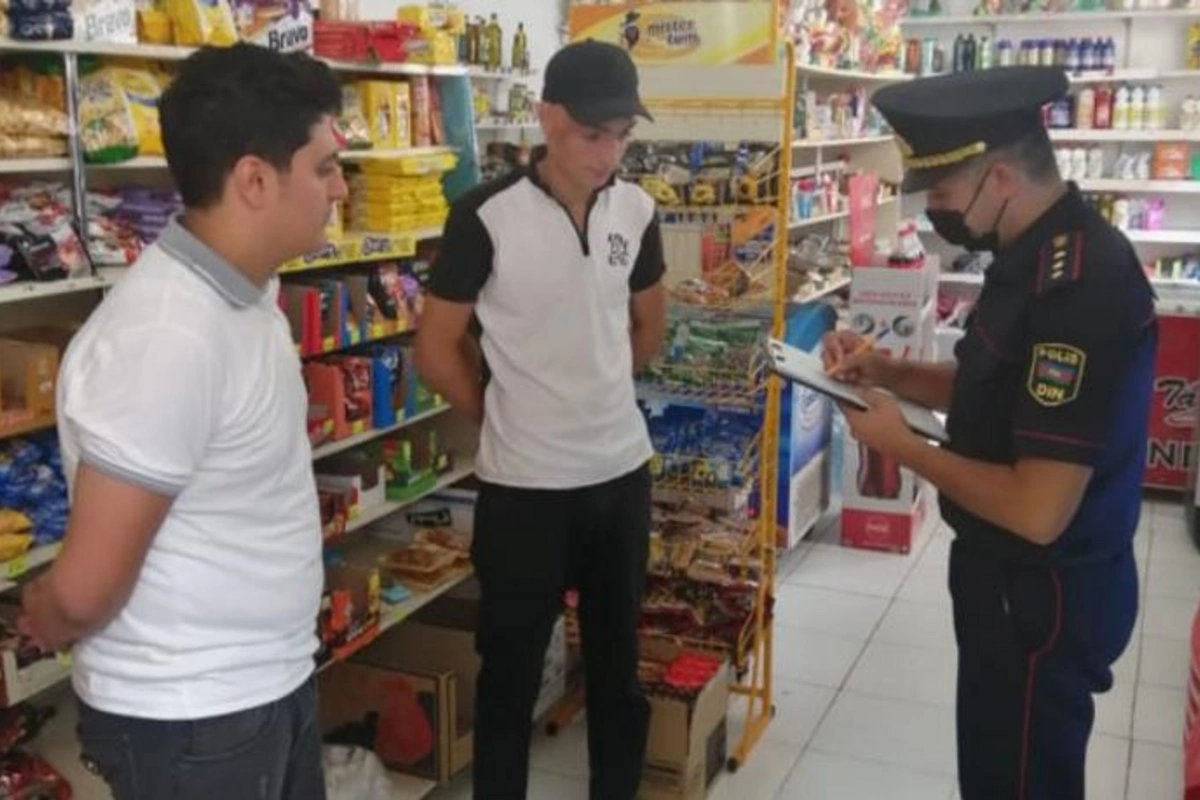 Tovuzda karantin qaydalarını pozanlar məsuliyyətə cəlb edildi — FOTO