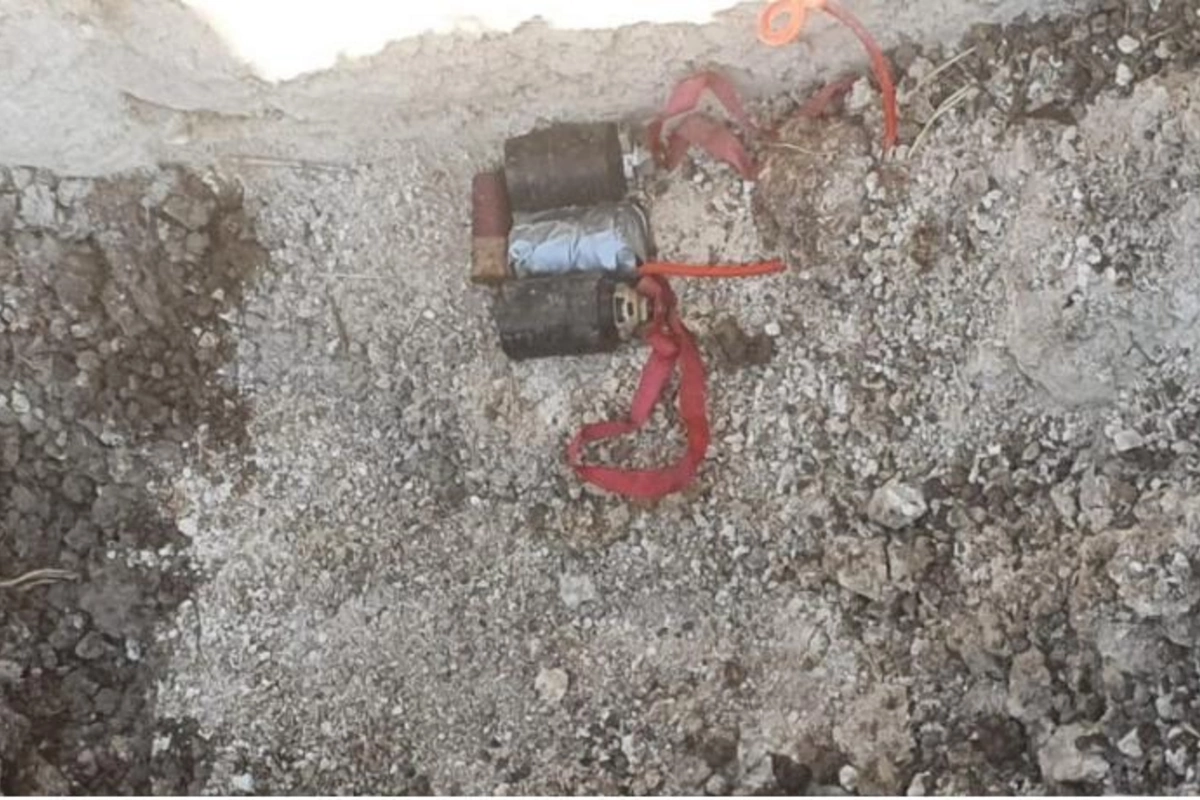 Xocavənddə polislər bomba aşkarladı