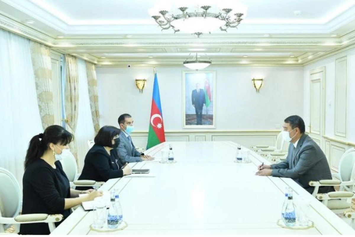 Sahibə Qafarova Qazaxıstan səfiri ilə görüşdü