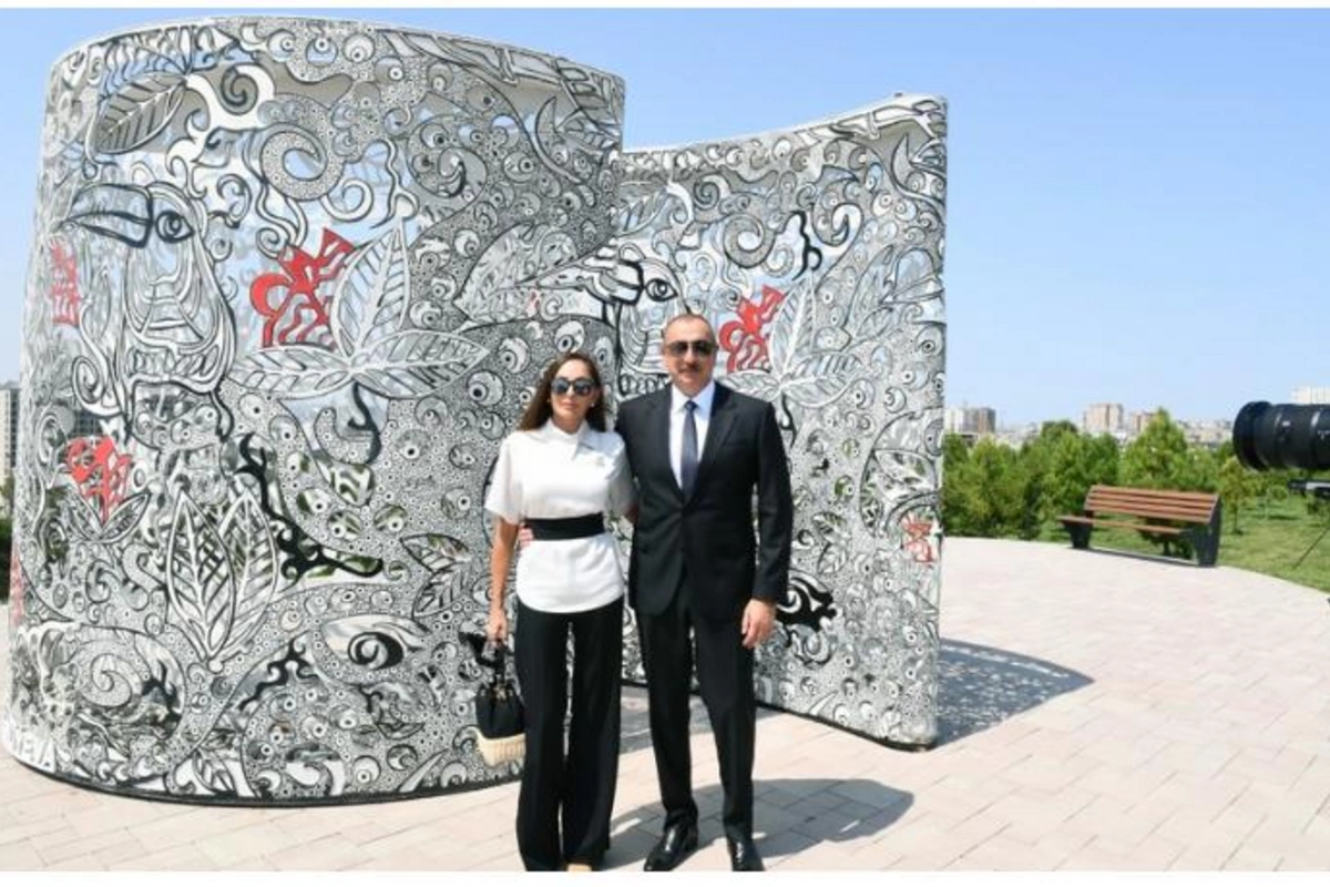 Prezident və xanımı “Gənclik” parkının açılışında iştirak etdilər — YENİLƏNİB